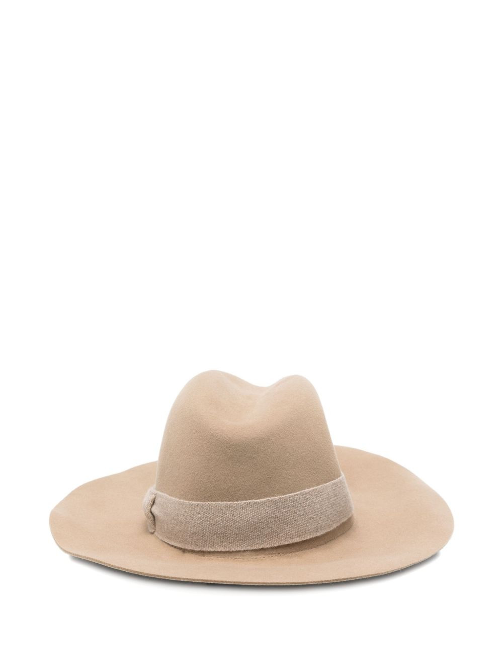 bow-detailed felt hat - 2