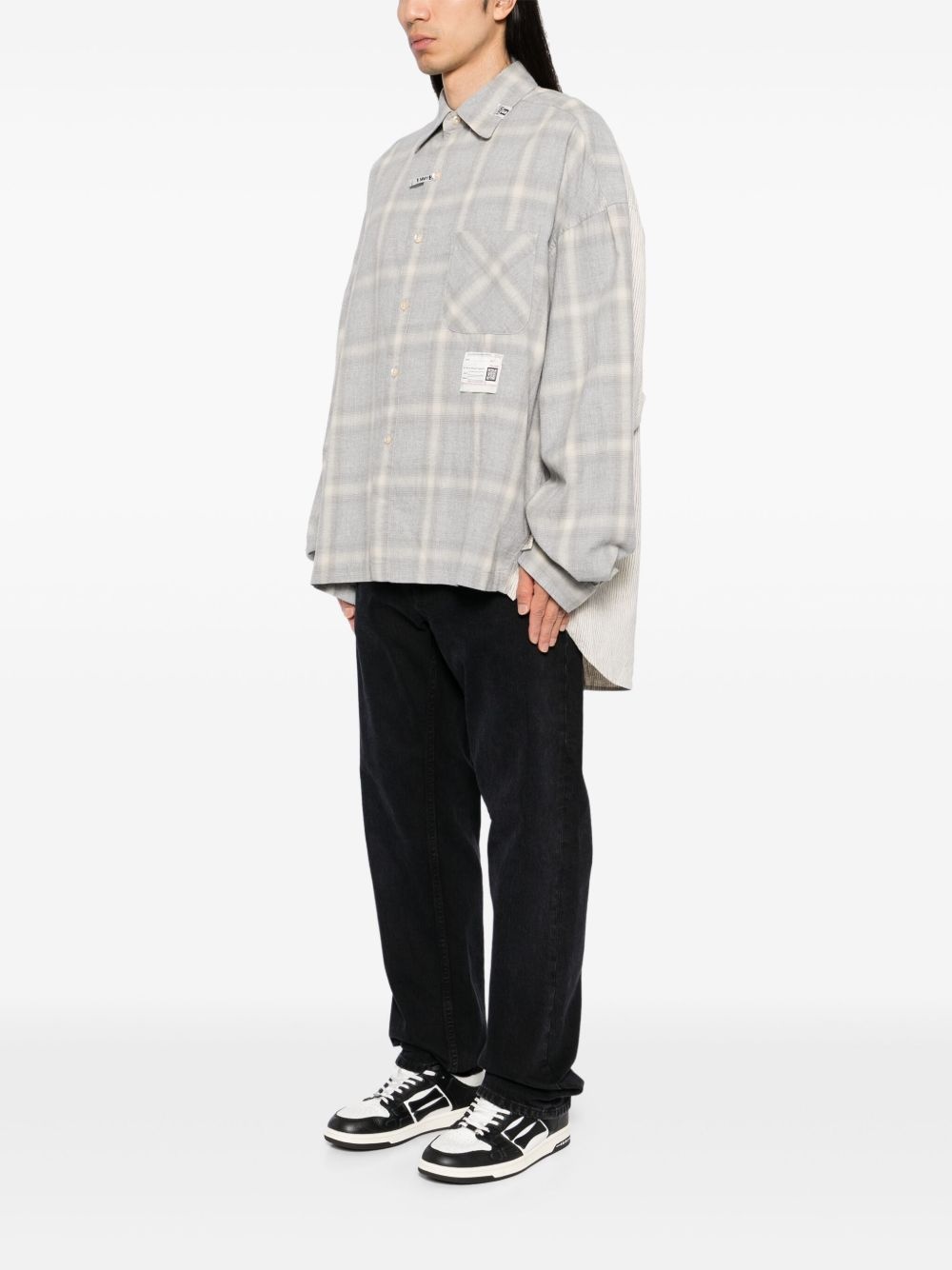 2 shirts combined long sleeve shirt - 3