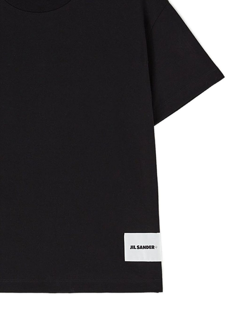 Jil Sander logo-patch T-shirt outlook