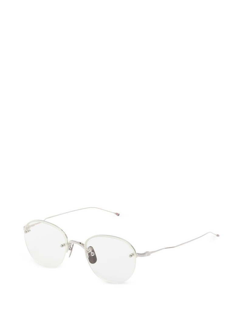Thom Browne round-frame glasses outlook