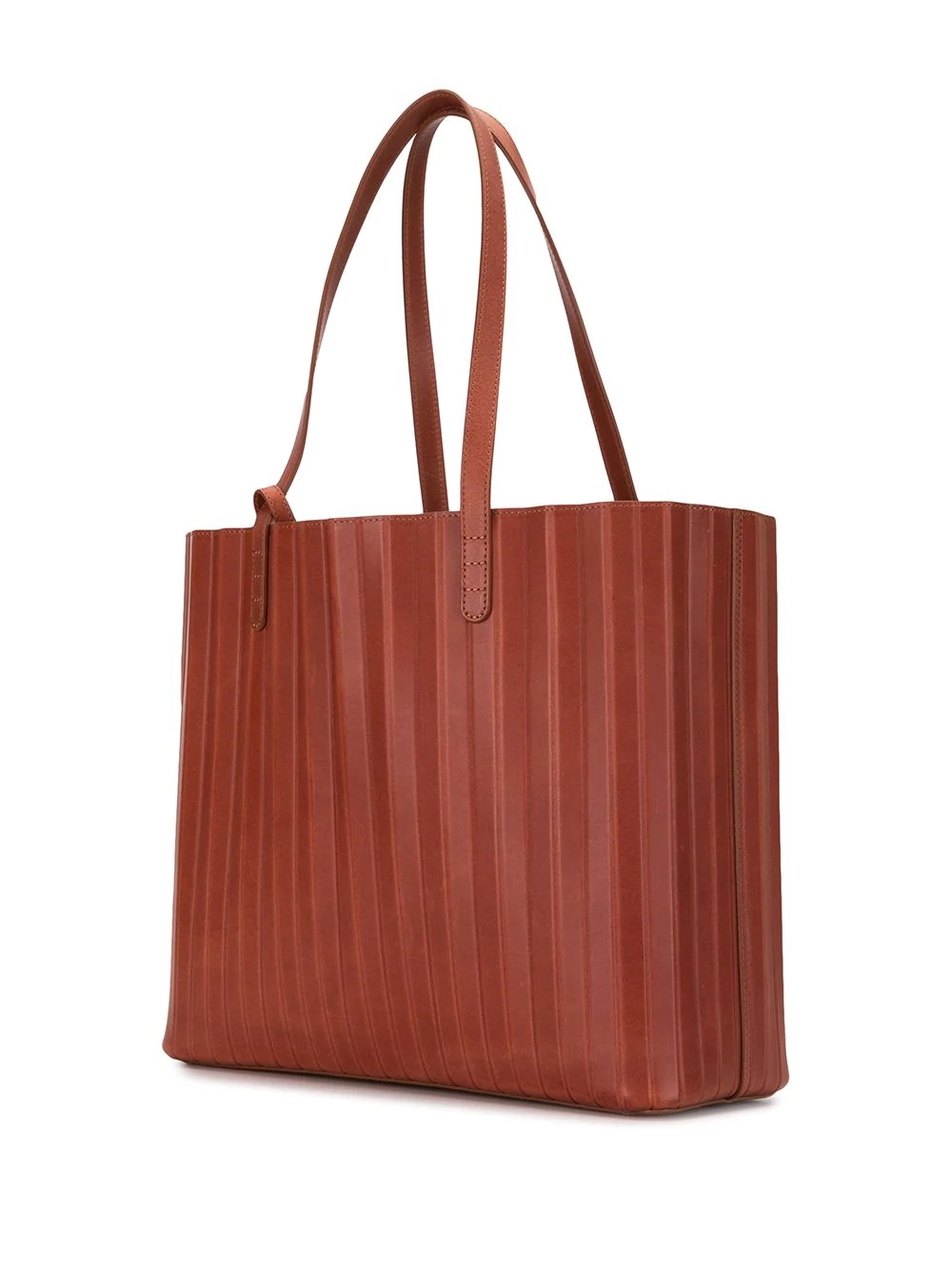 pleated tote bag - 3