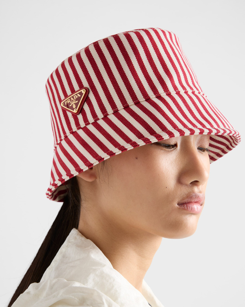 Prada Cotton bucket hat outlook