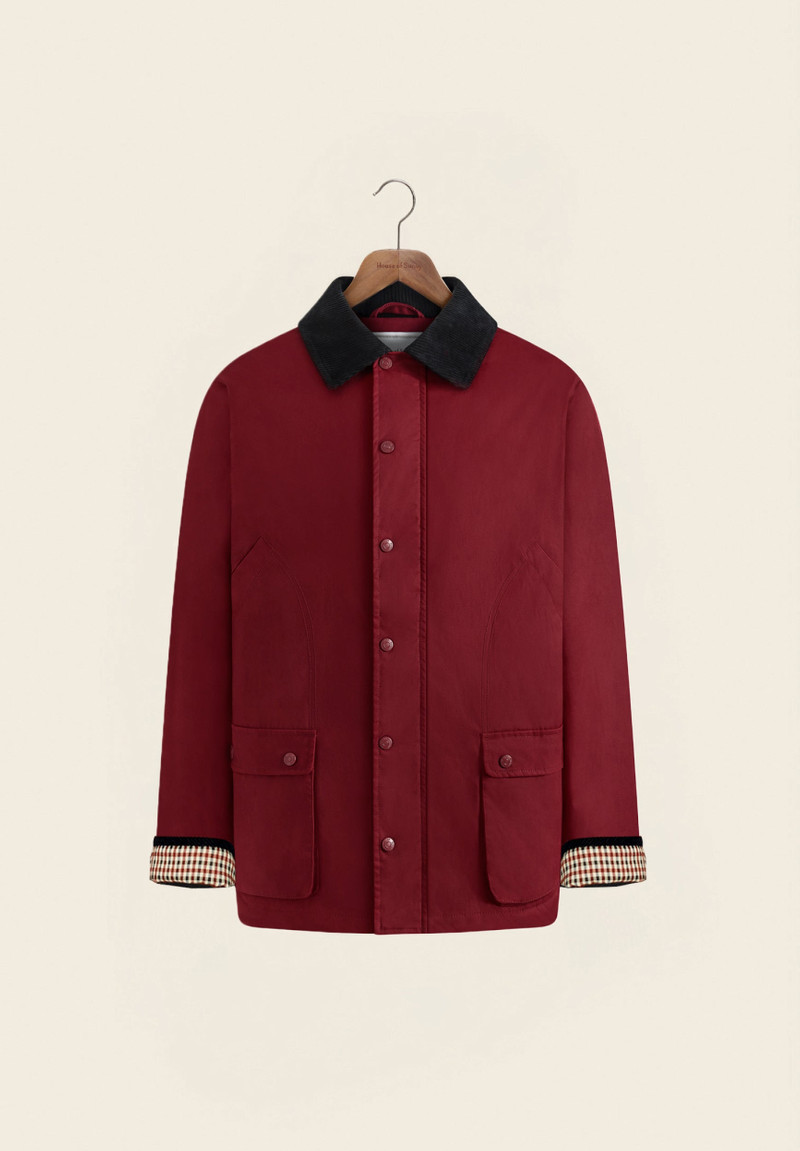 THE WAXED RAIN JACKET 1