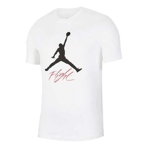 Air Jordan Flight Large Logo Short Sleeve White CW0394-100 - 1