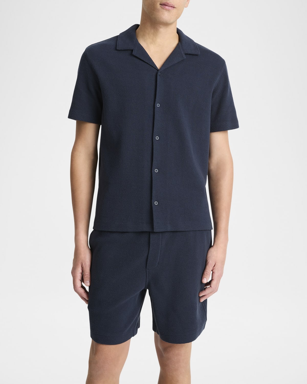 Men's Stretch Boucle Camp Shirt - 2