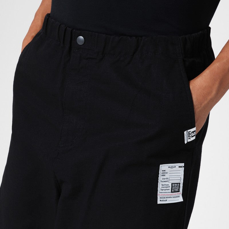 Maison Mihara Yasuhiro Black Parachute Trousers Men - 4
