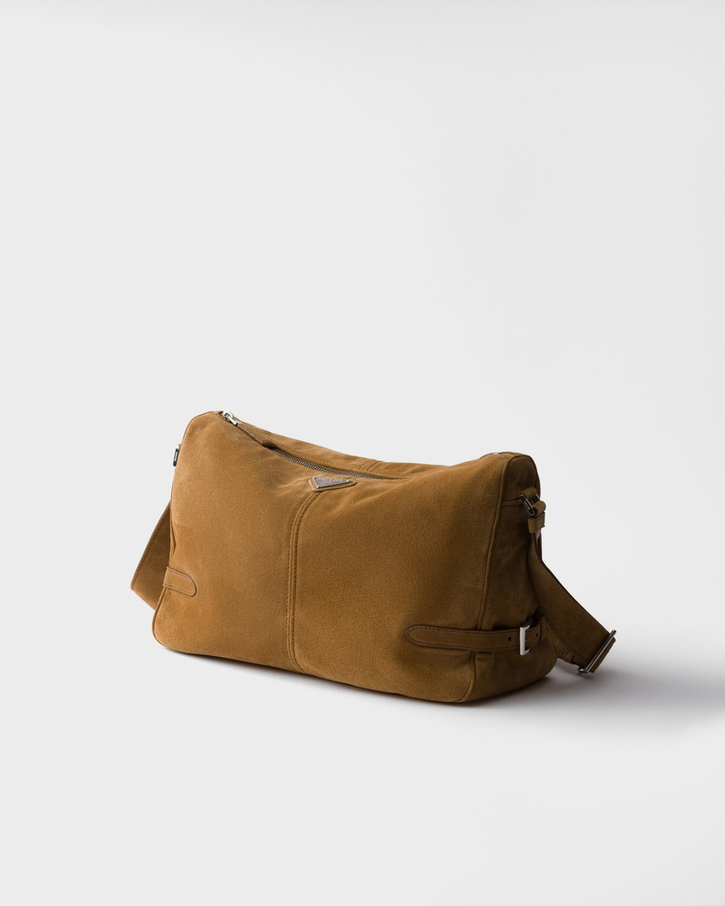 Prada Suede shoulder bag outlook
