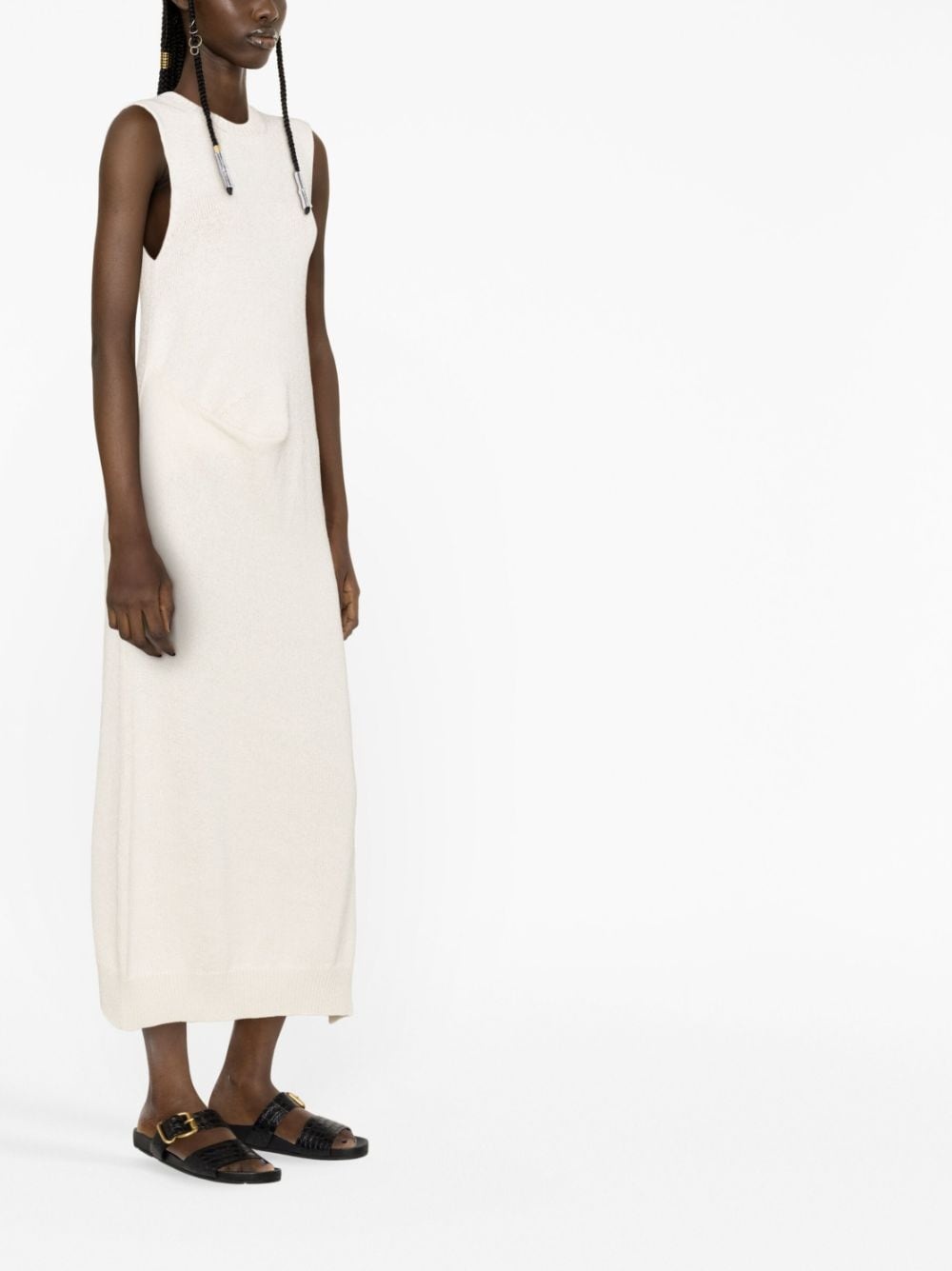 fine-knit maxi dress - 4