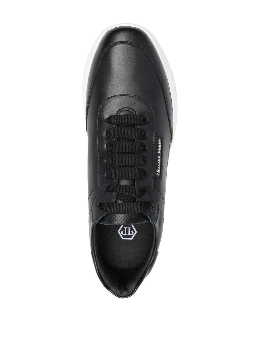 Runner leather low-top sneakers - 4