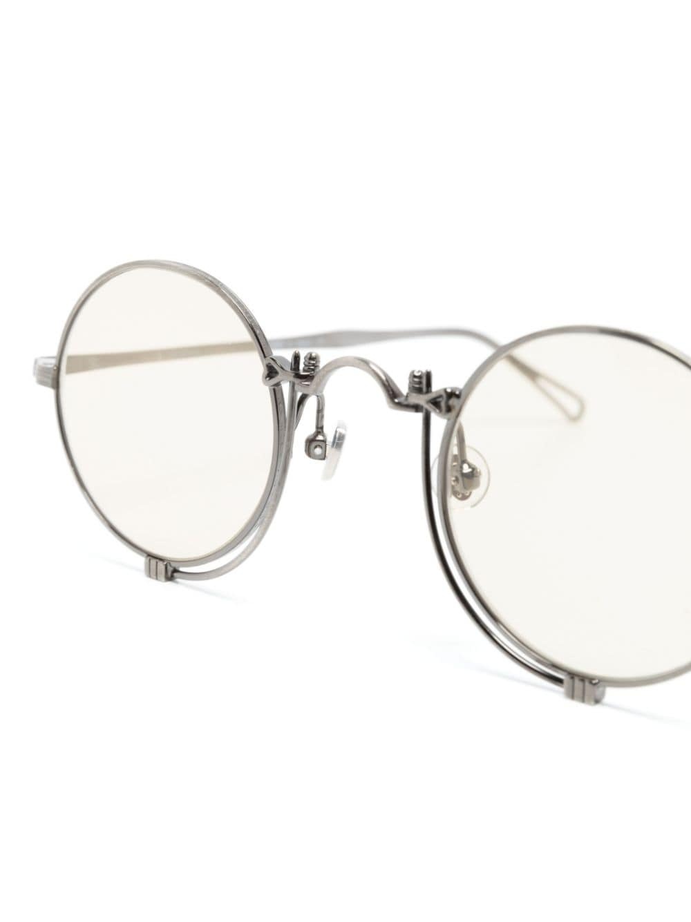 tinted-lenses round-frame sunglasses - 3