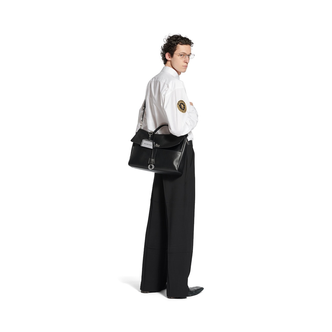 Men's Rodeo Portfolio Bag in Black - 7