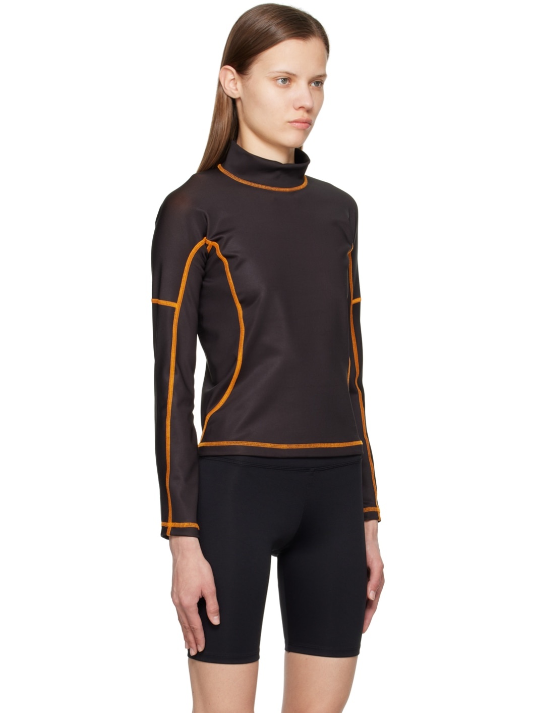 Black Ellis Long Sleeve T-Shirt - 2