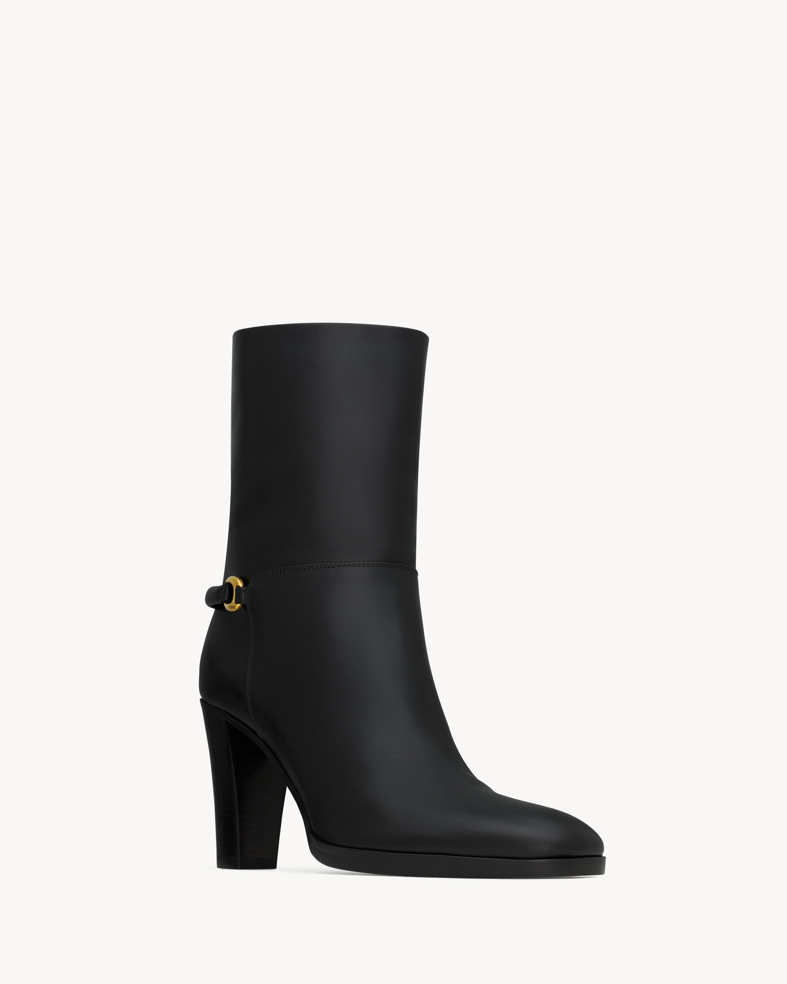 SULPICE BOOTIES IN SMOOTH LEATHER - 4