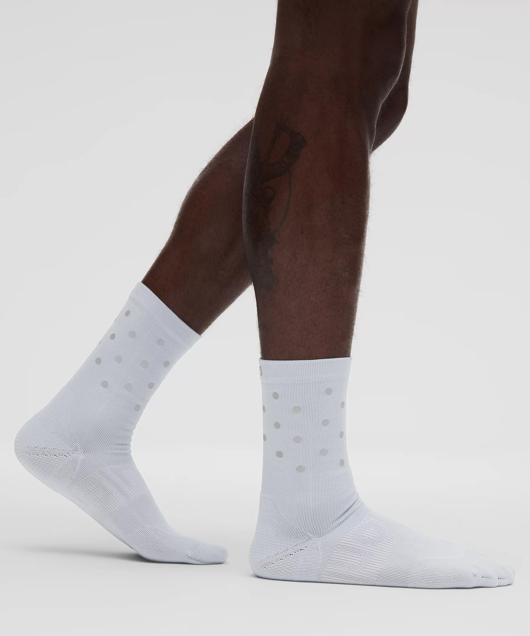 Men's Power Stride Crew Socks *Dot Reflective - 3