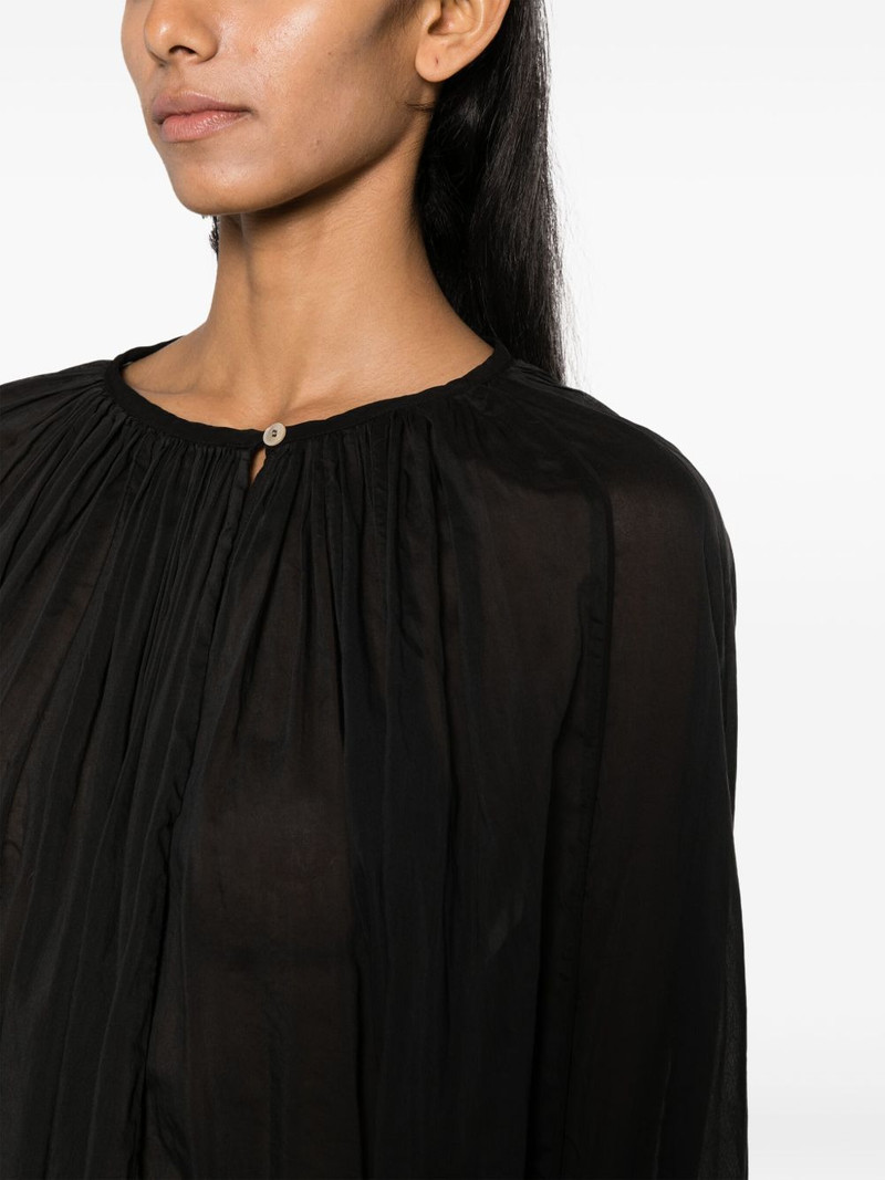 gathered voile blouse 5