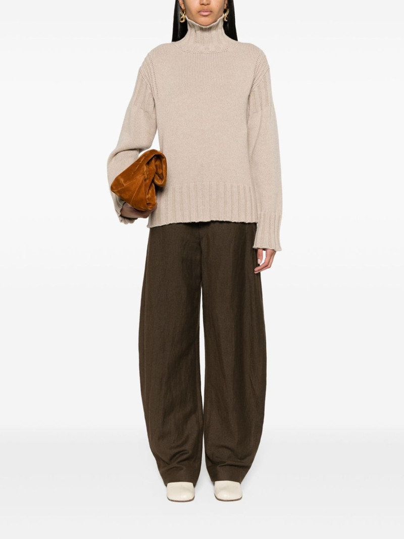 Jil Sander roll-neck cashmere jumper outlook