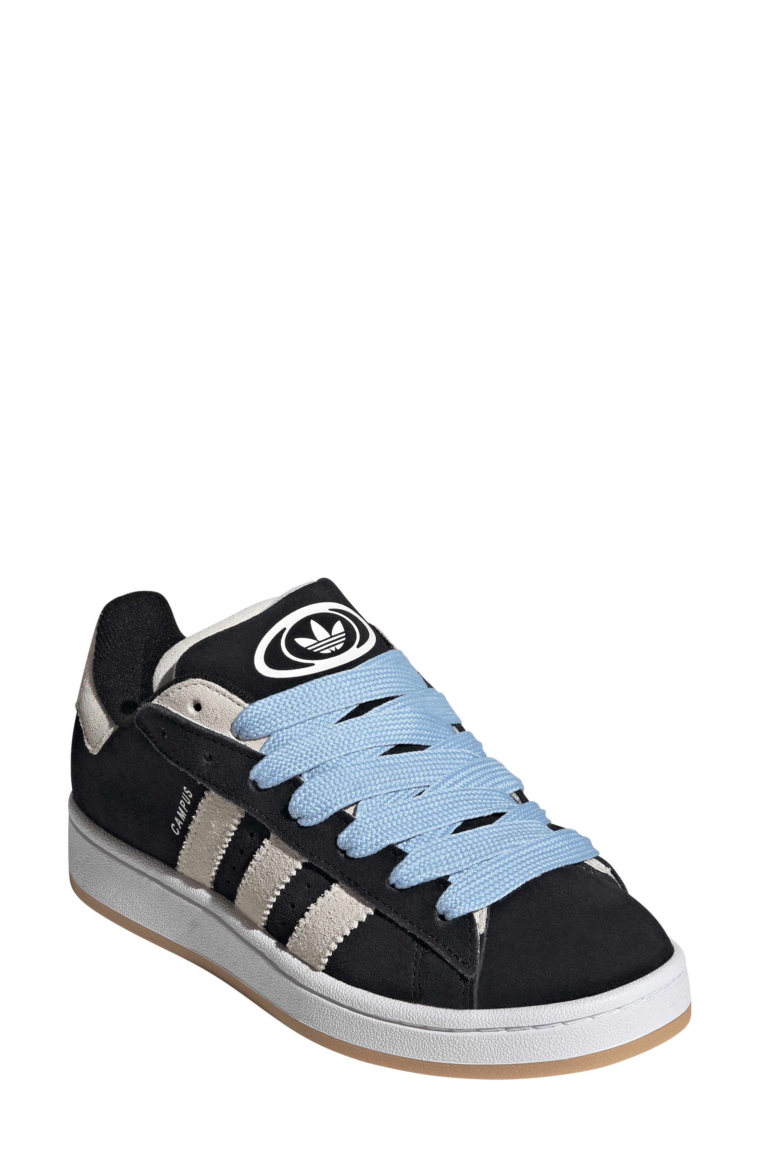 adidas Campus 00s Sneaker in Black/Off White/Gum at Nordstrom - 1