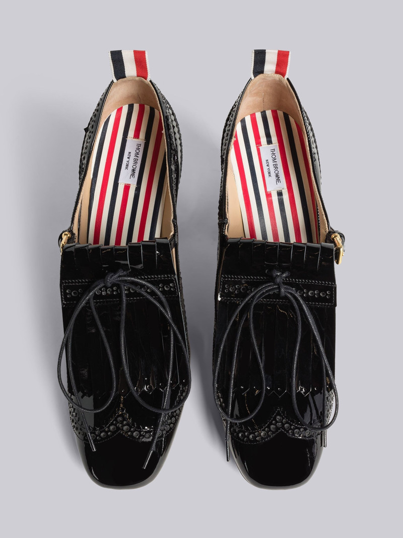 Soft Patent Block Heel Kilt Thom John 4