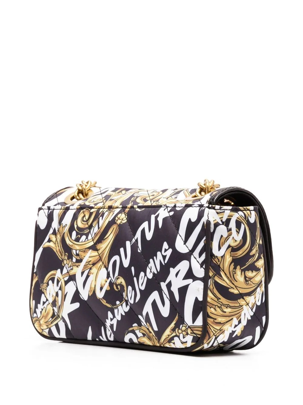 baroque-print crossbody bag - 4