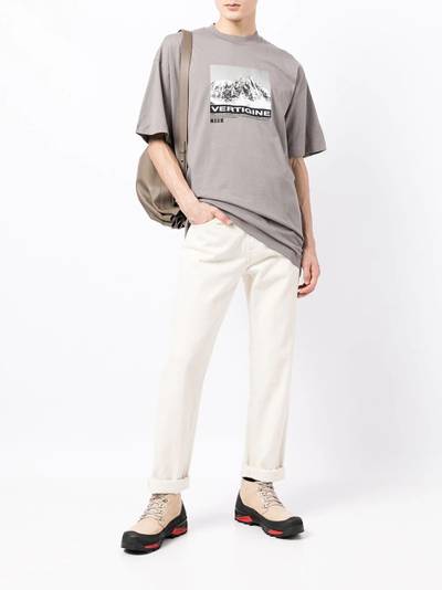 MSGM mountain print t-shirt outlook