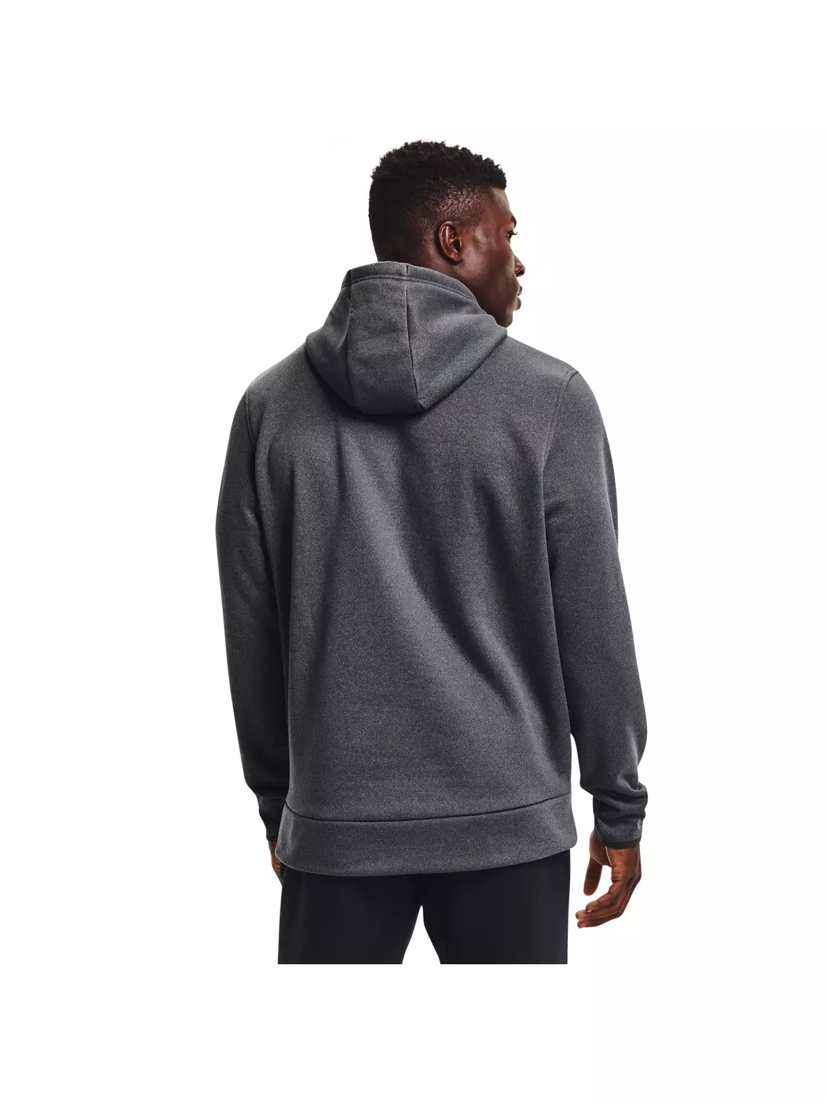 Men's Dk Grey Freedom Emboss Hoodie - 2