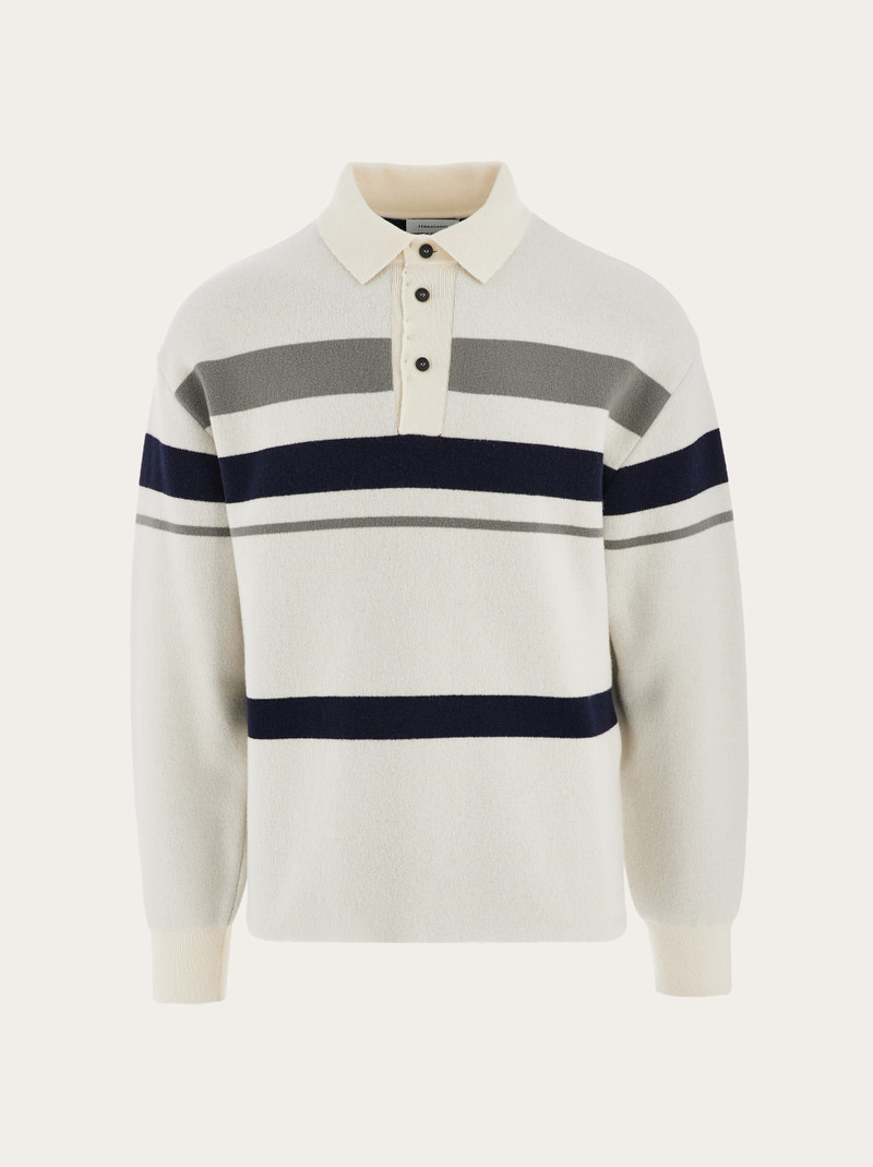 Long sleeved polo shirt 1