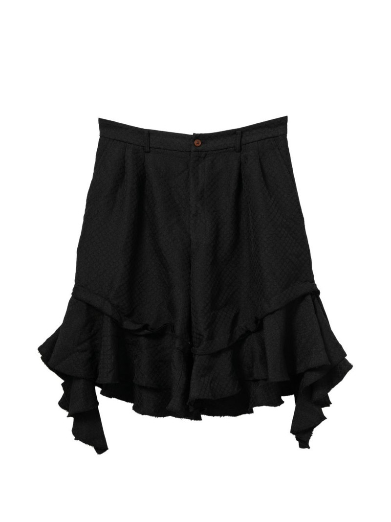 ruffled shorts 1