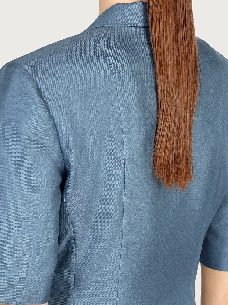 SILK BLAZER - 5