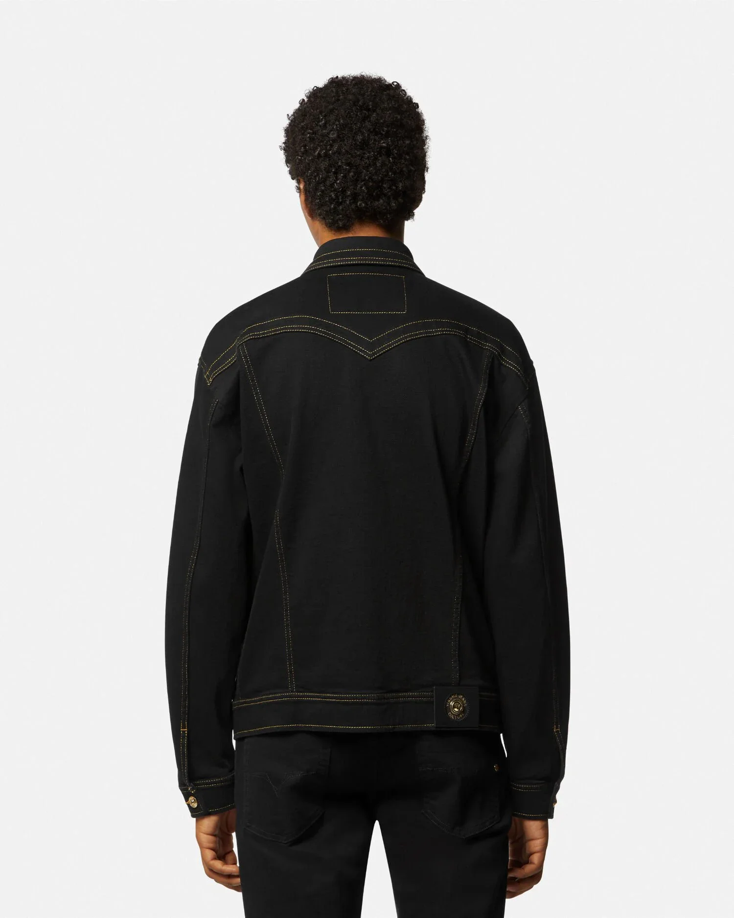 VERSACE JEANS COUTURE Denim Blouson Jacket | REVERSIBLE