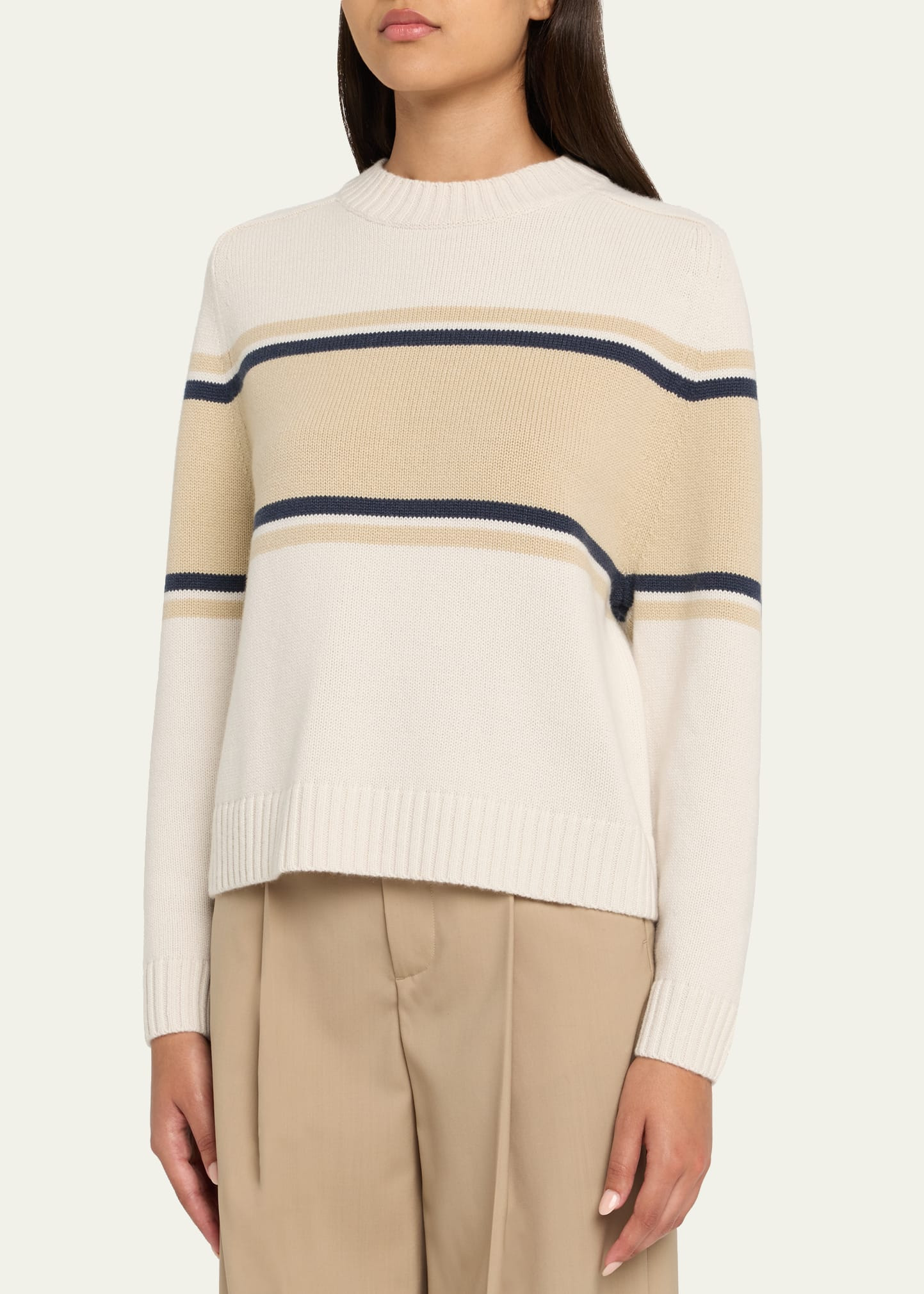 New Saddle Cashmere Sweater - 4