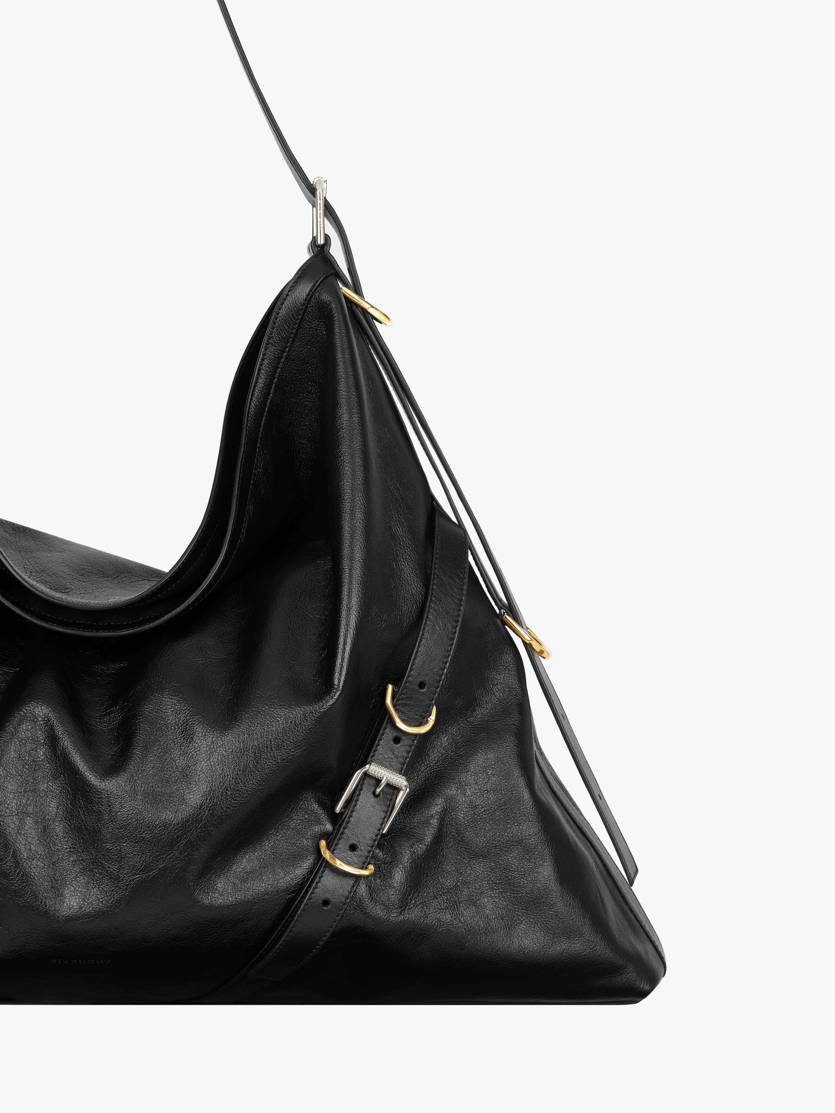 LARGE VOYOU BAG IN LEATHER - 5