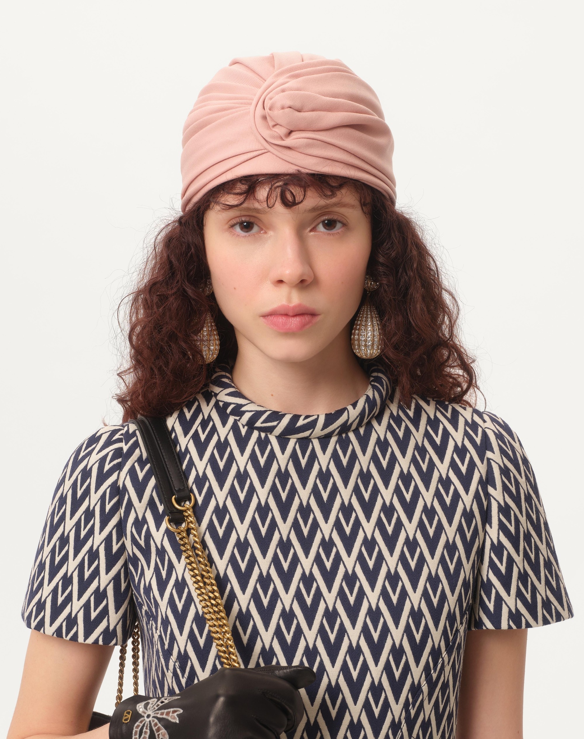 SHORT DRESS IN TOUTE LA V JACQUARD - 6
