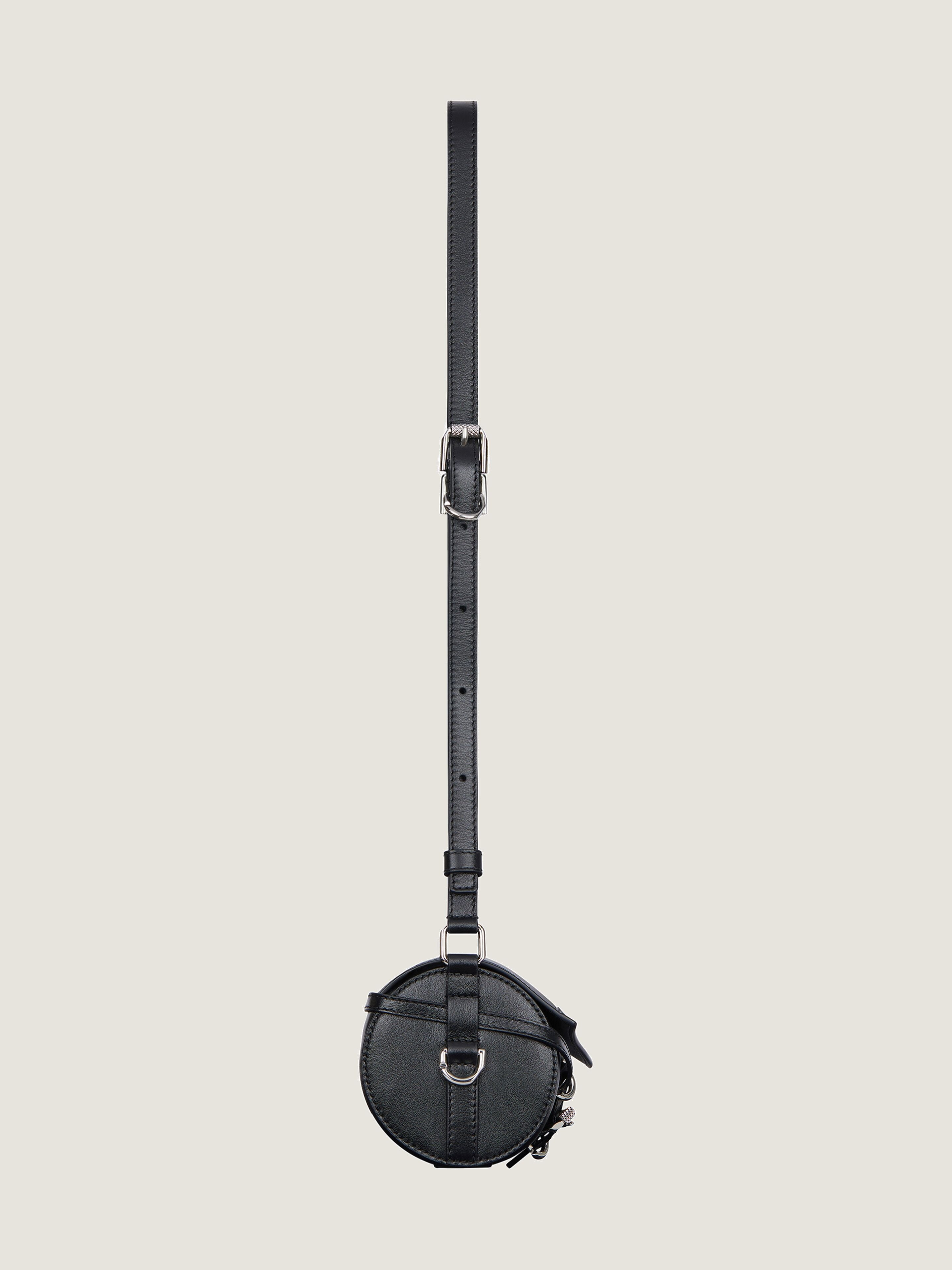 VOYOU ROLLER BAG IN GRAINED LEATHER - 3