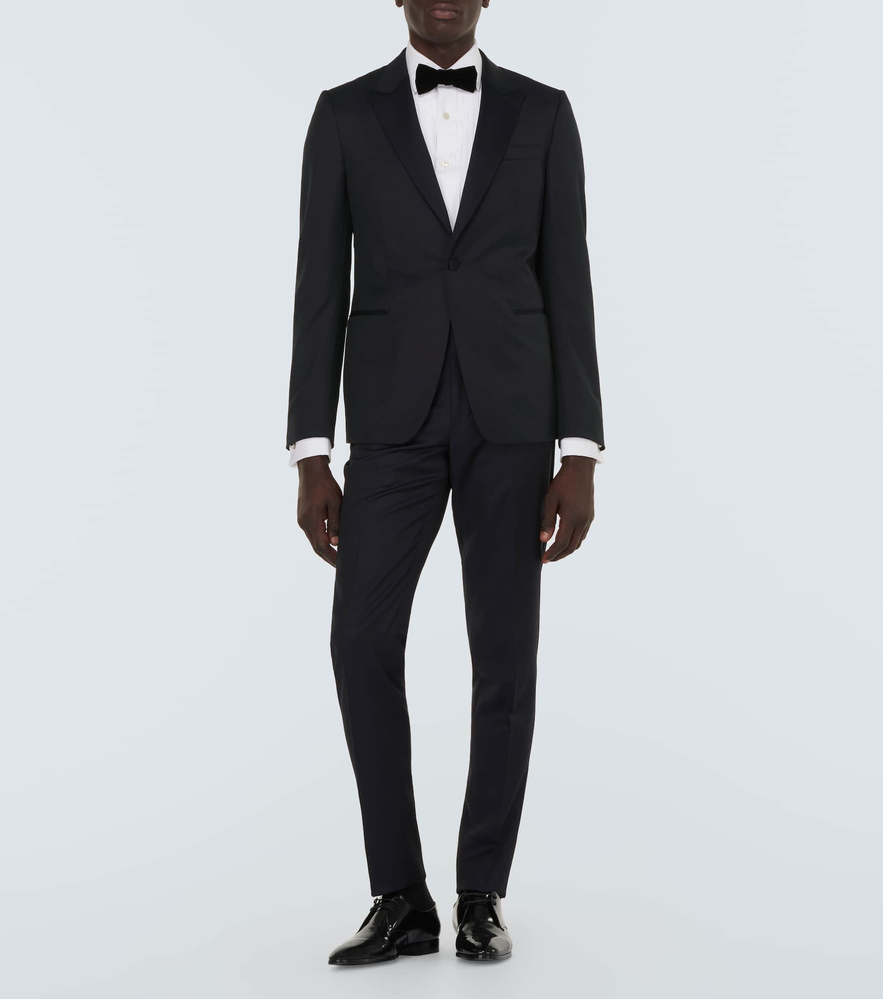 Wool and mohair tuxedo - 2