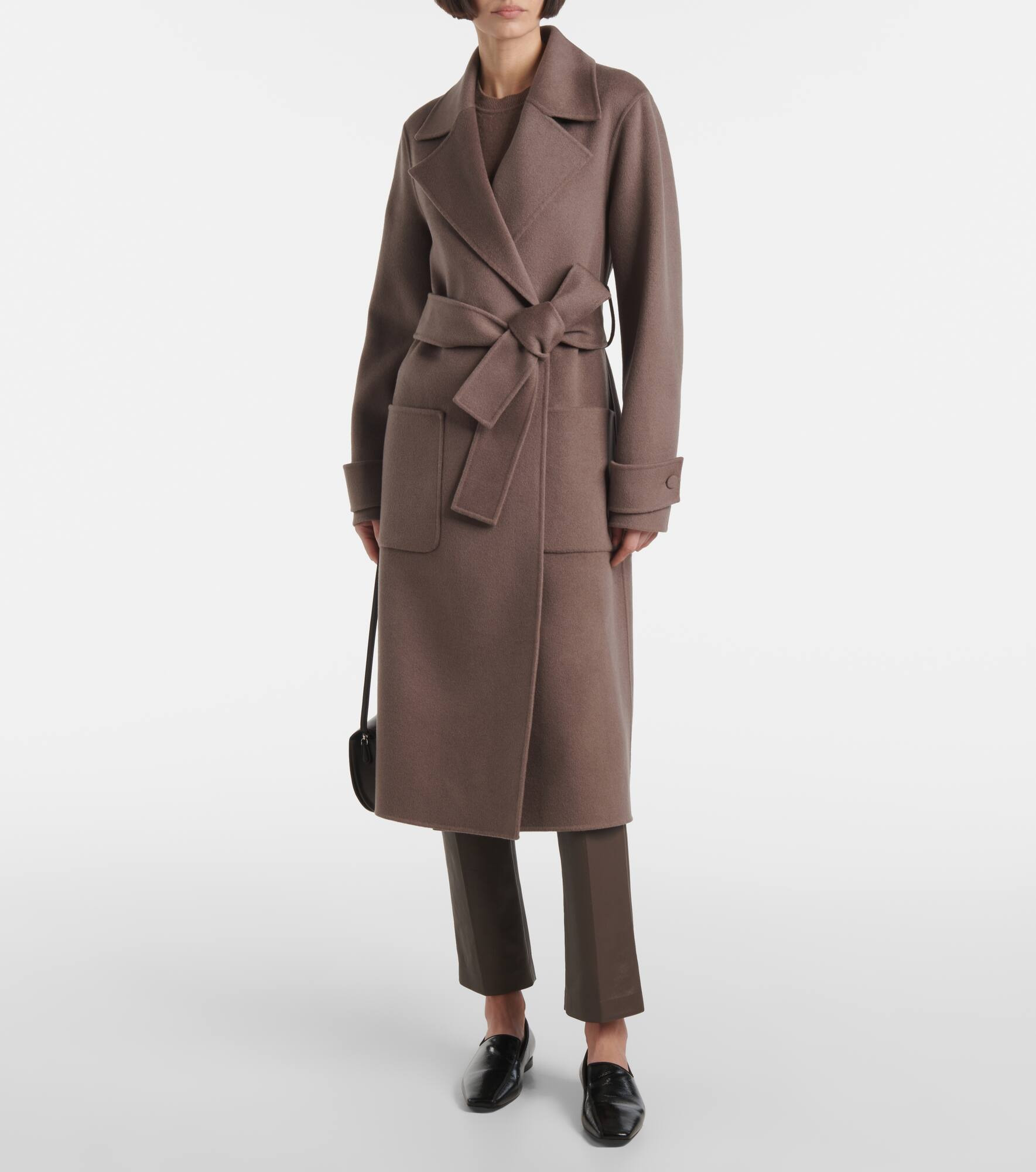 Arline wool and cashmere coat - 6