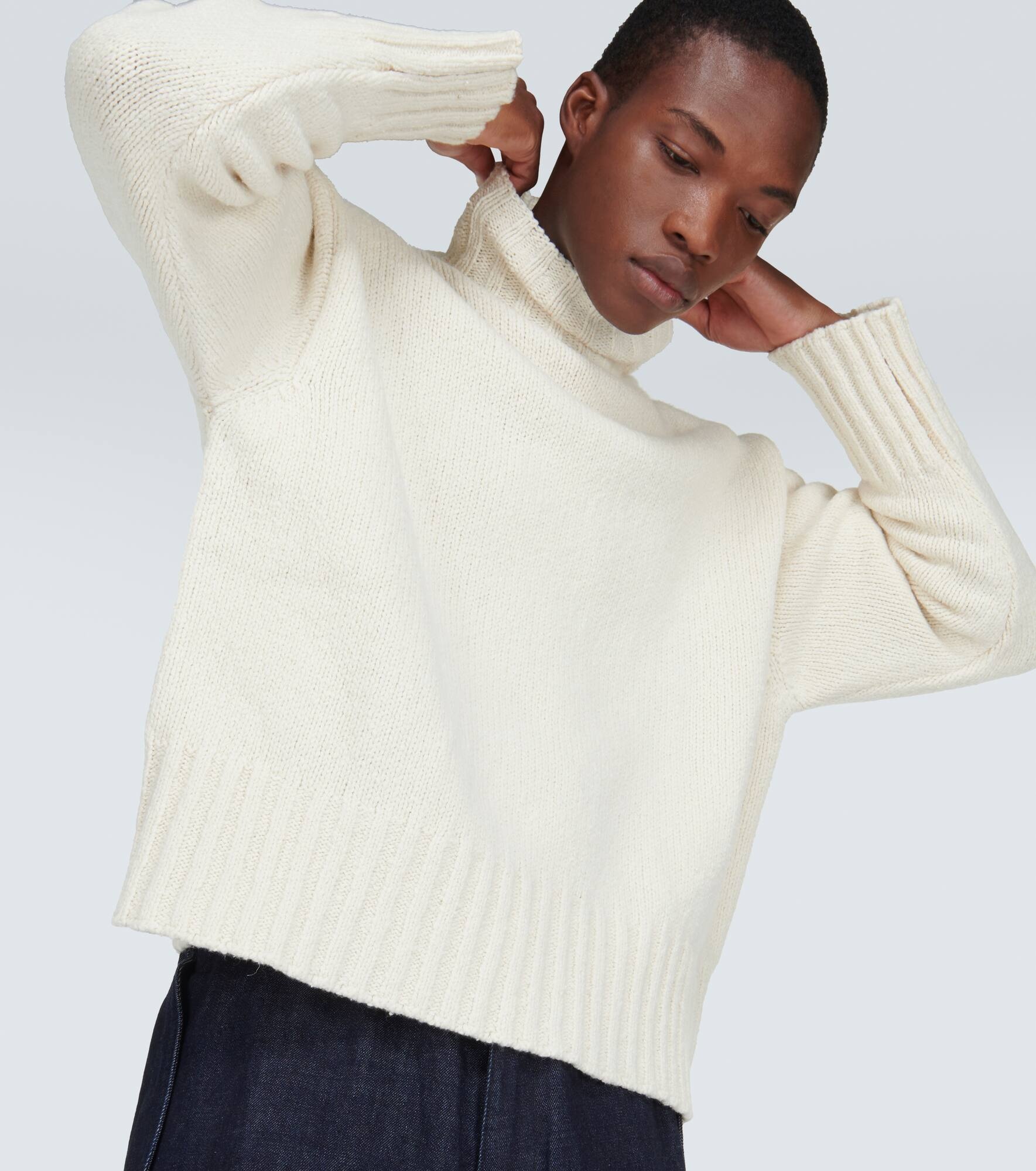 Wool and silk sweater - 5
