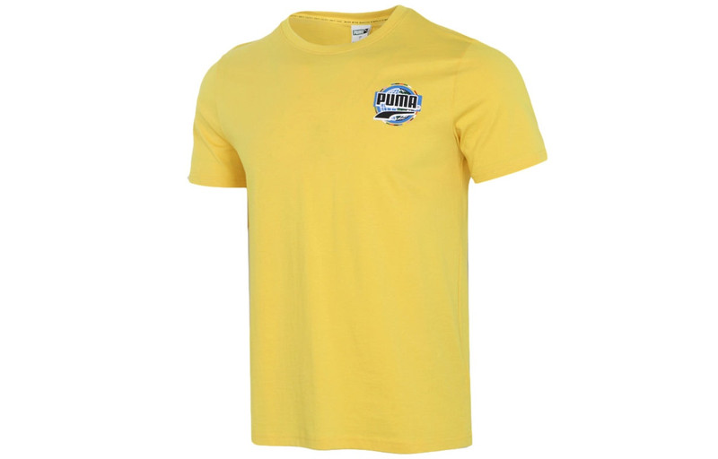 PUMA Graphic T-Shirt 'Yellow Black' 531307-37 - 1