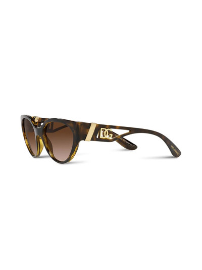 Dolce & Gabbana cat-eye frame sunglasses outlook