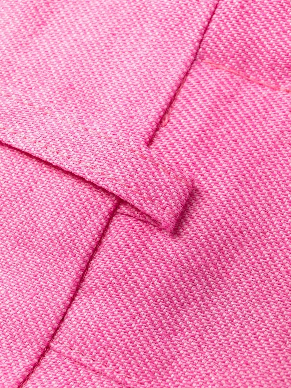 button-fastening tailored trousers - 7