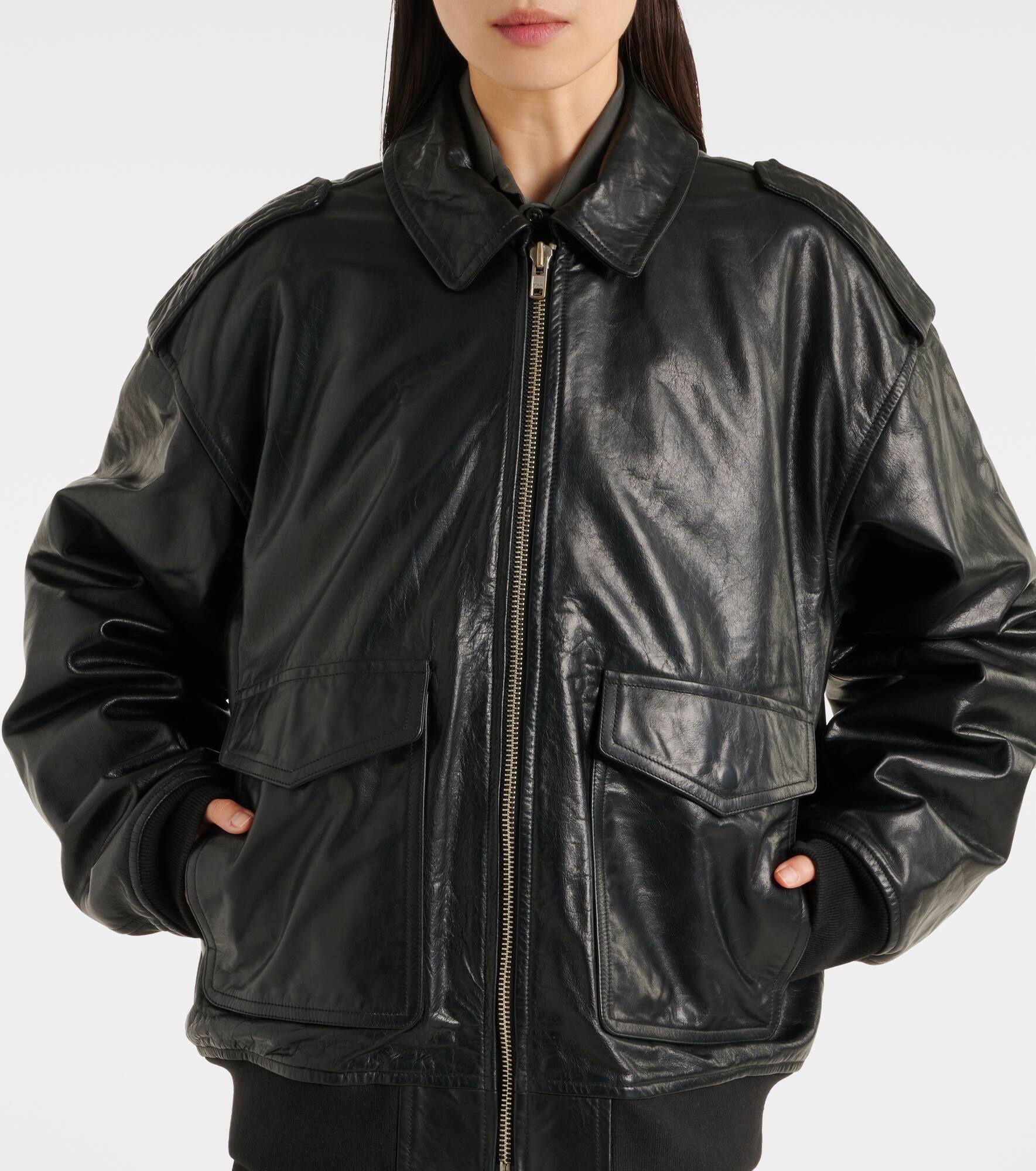 Viper leather jacket - 4