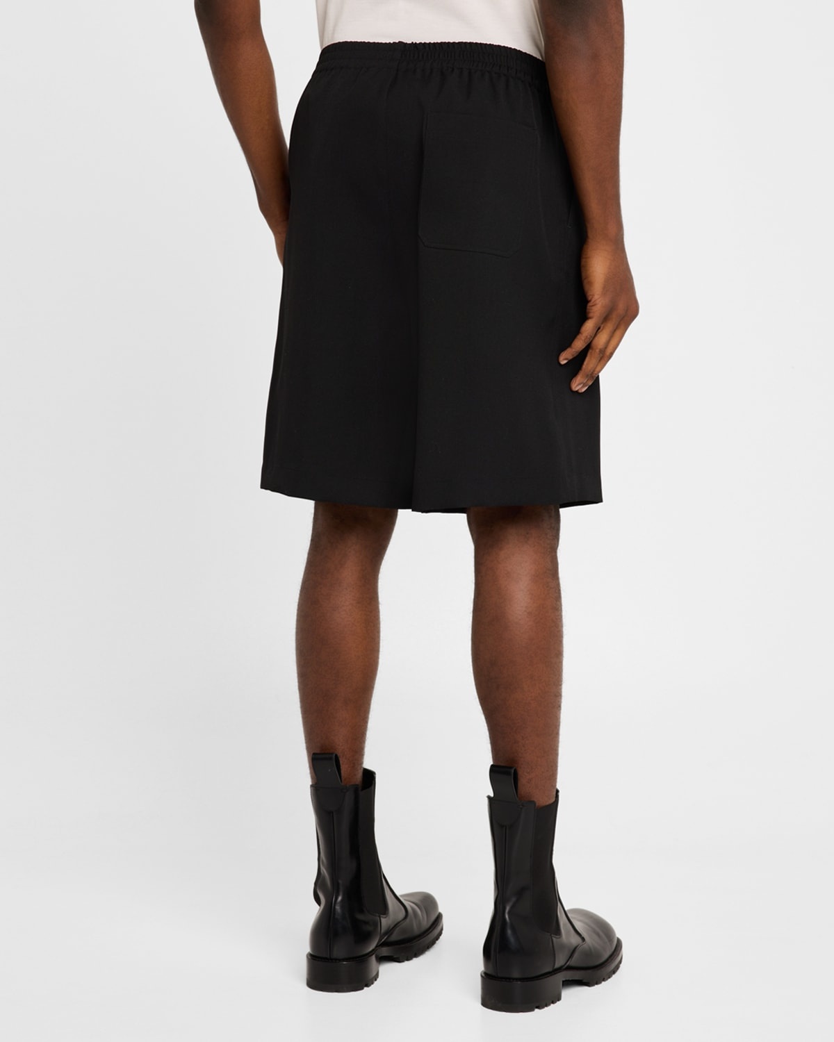 Men's Wool Relaxed Fit Pull-On Shorts - 3
