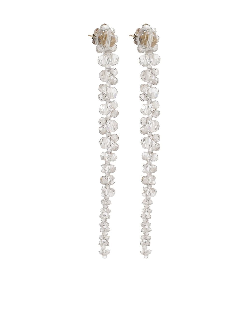 crystal-embellished earrings - 3