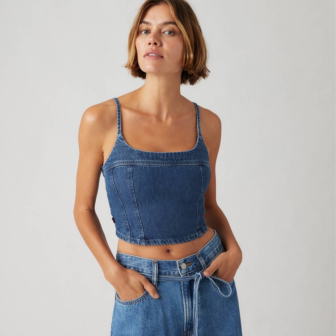 JADINE DENIM CAMI - 3