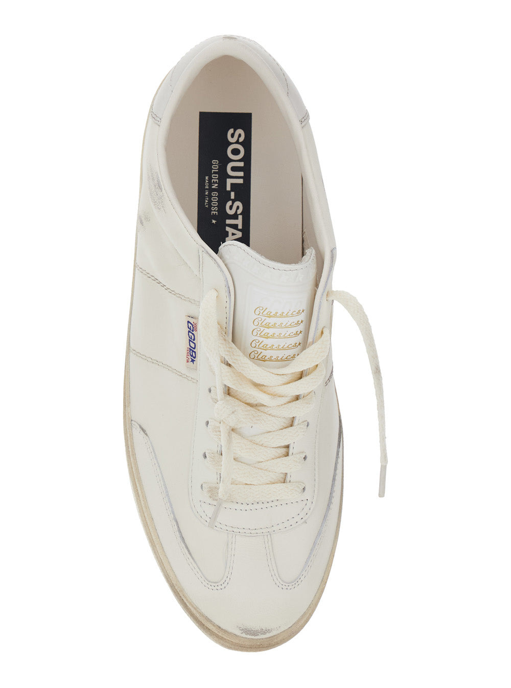 Golden Goose Men Soul-Star Nappa Upper Leather Hf Tongue Leather Heel - 4