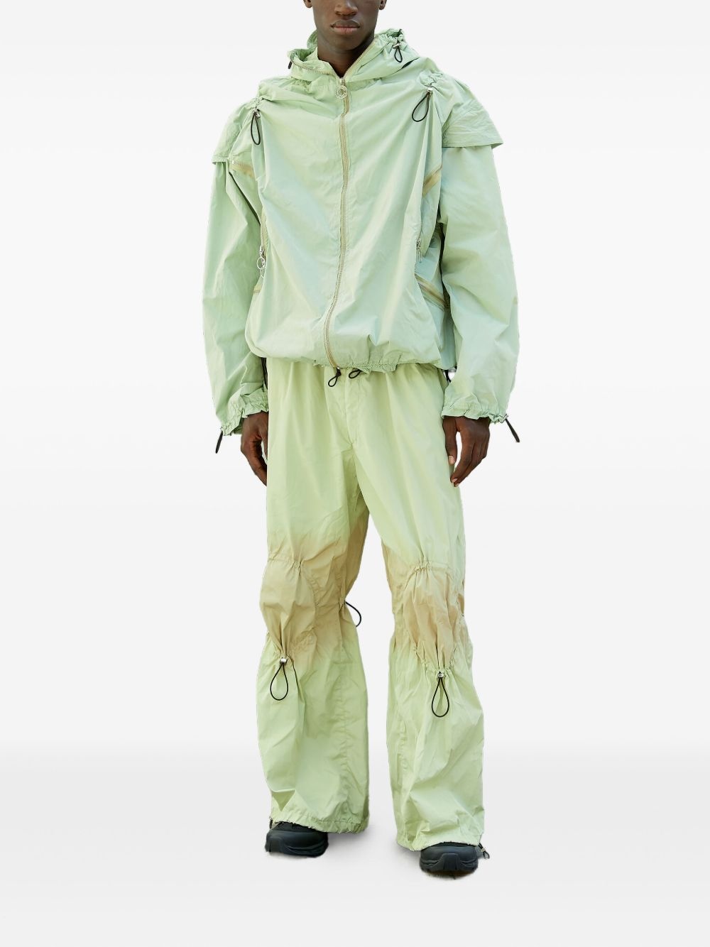 drawstring track pants - 2