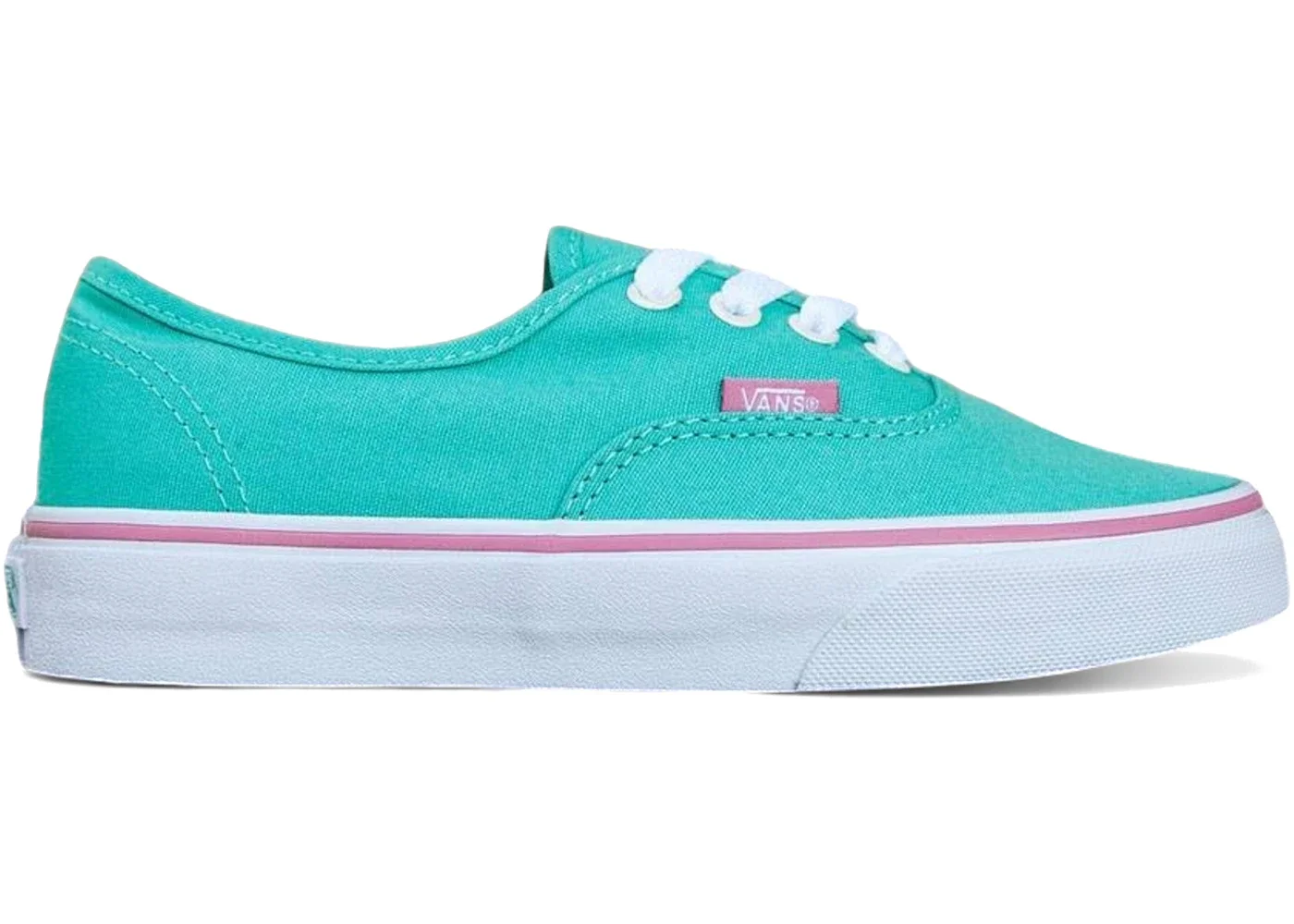 Vans Authentic Iridescent Eyelets Teal Florida Keys (Women's) - 1