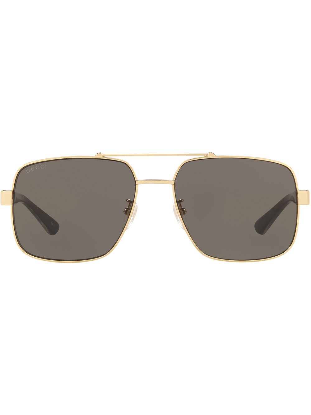 pilot-frame tinted sunglasses - 1