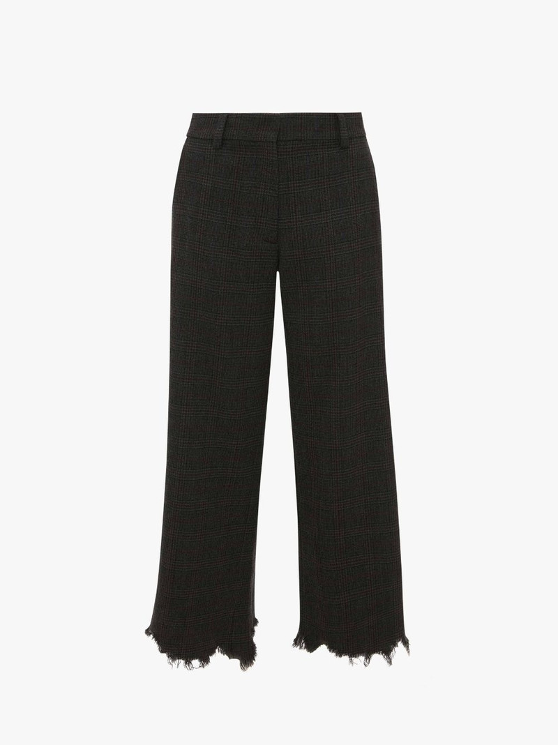 DISTRESSED STRAIGHT FIT TROUSERS 1