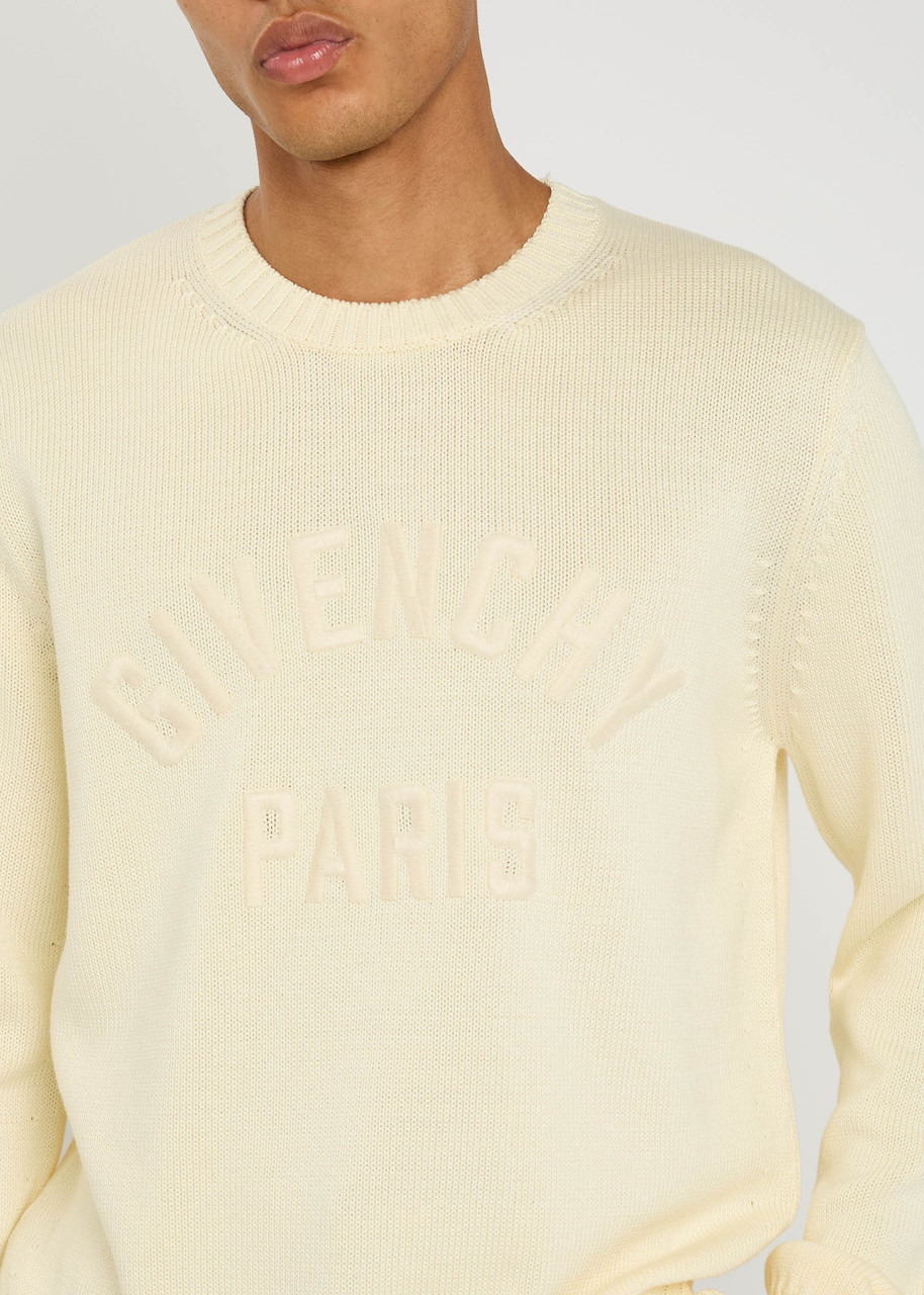 Givenchy Logo-embroidered Cotton Jumper - 5