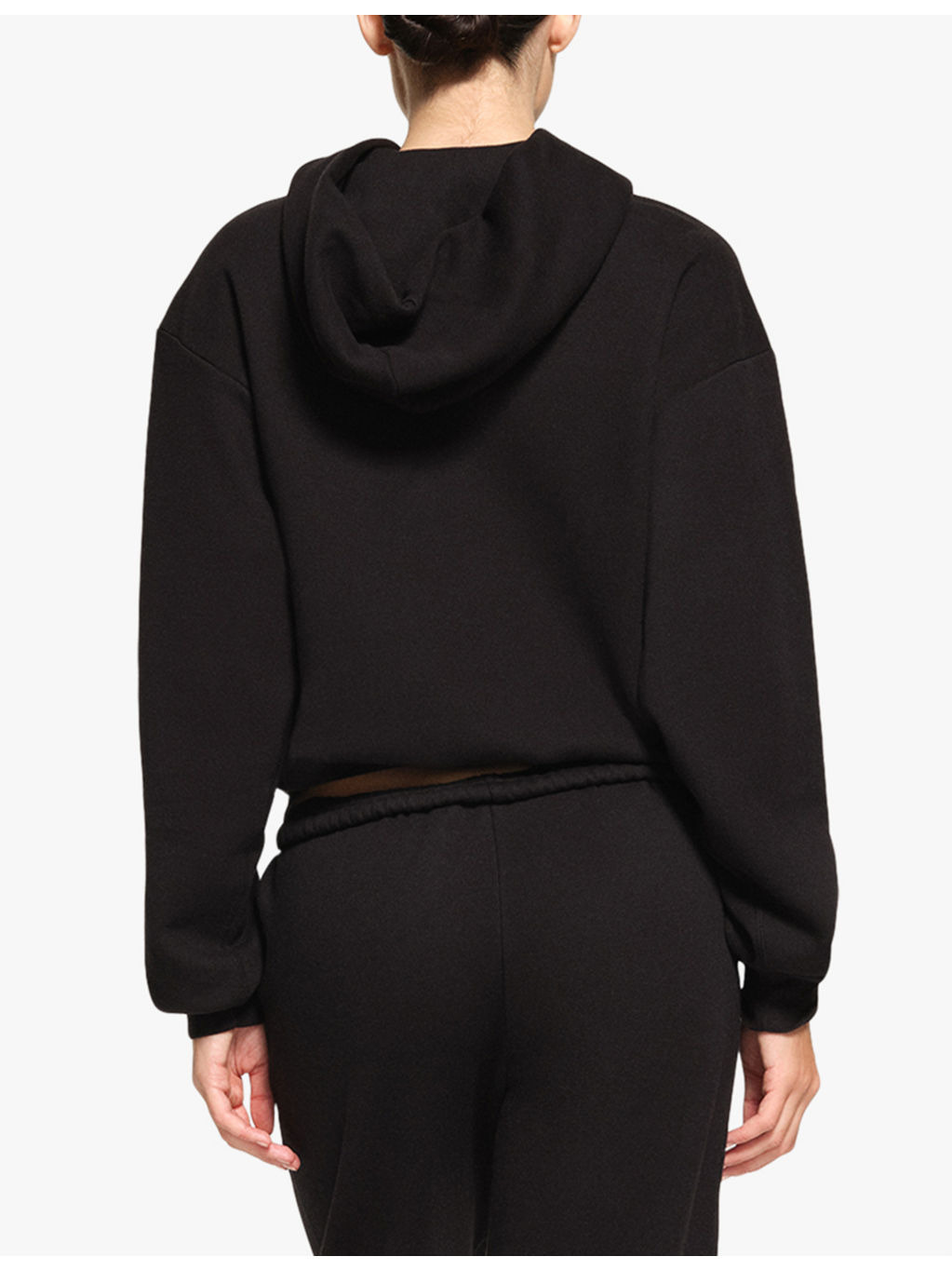 Relaxed-fit cotton-blend hoody - 4
